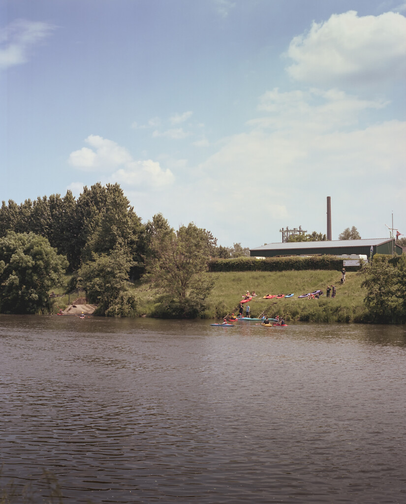 Kayaks at the Ruhr