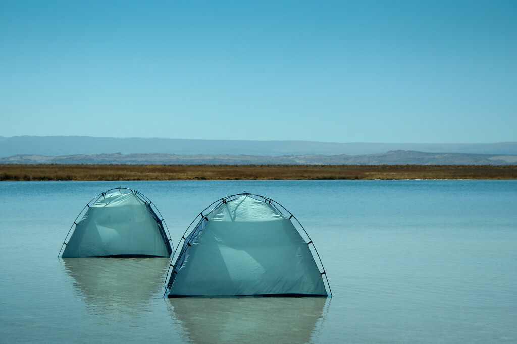 Floating tents