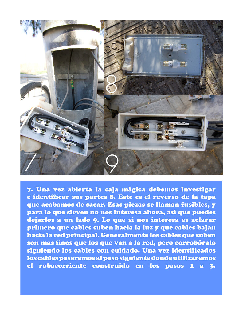 Makeshift taps manual